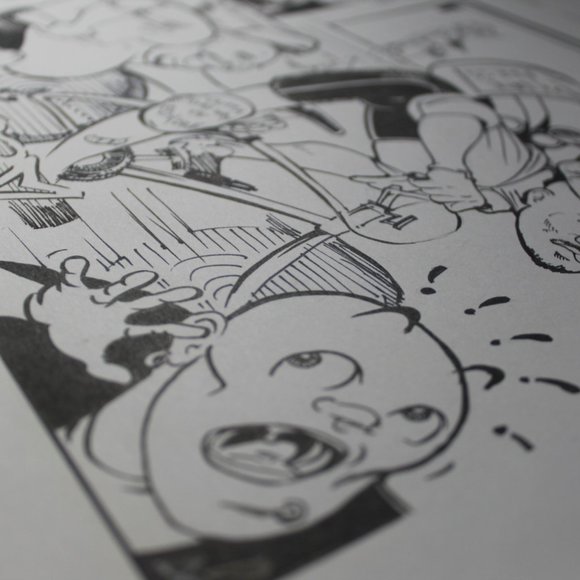 MTV Raps original art - Picture 3 of 3